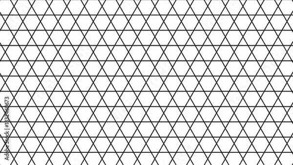 Obraz Transparent Kago-Me (Basket Weave) Pattern