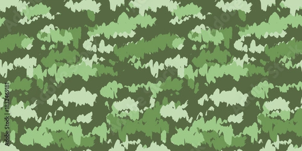 Fototapeta Camouflage background. Seamless pattern.Vector. 迷彩パターン テクスチャ 背景素材