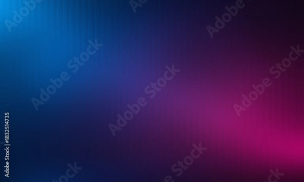 Fototapeta Abstract geometric background with vibrant blue and magenta light gradients and pixelated squares creating a modern digital art effect