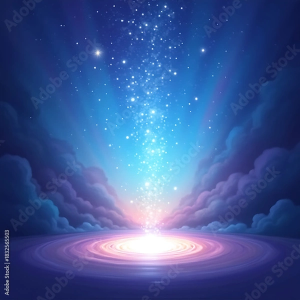 Fototapeta abstract space background