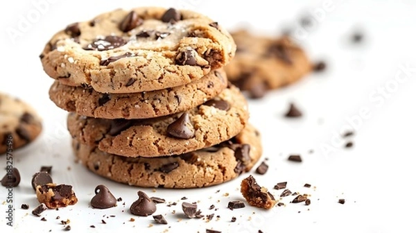Obraz chocolate chip cookies