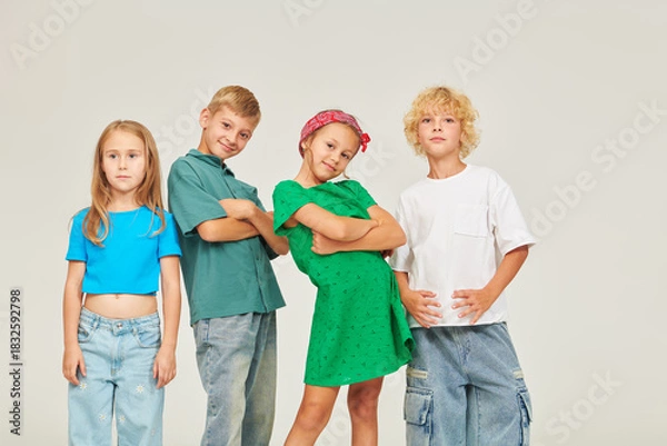 Obraz Bright Kids Fashion