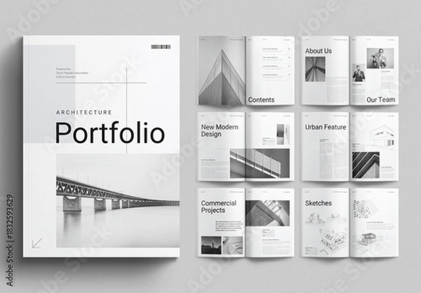 Obraz Architecture Portfolio Template