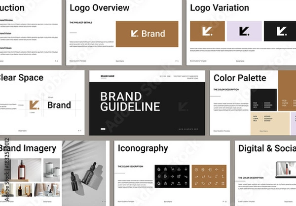 Obraz Brand Guidelines Presentation Template