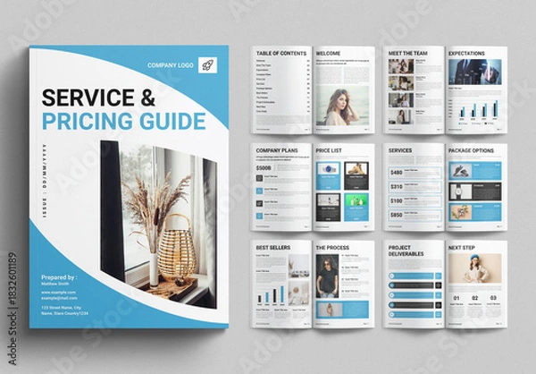 Obraz Services & Pricing Guide Template