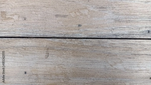 Fototapeta Vintage rustic weathered wooden plank photo with natural grain subtle texture