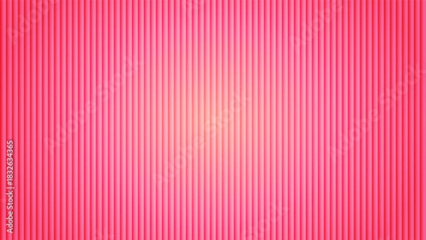Fototapeta Seamless abstract pink ribbed texture background with subtle gradient and soft lighting from center, perfect for design