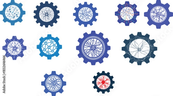 Fototapeta Digital intelligence