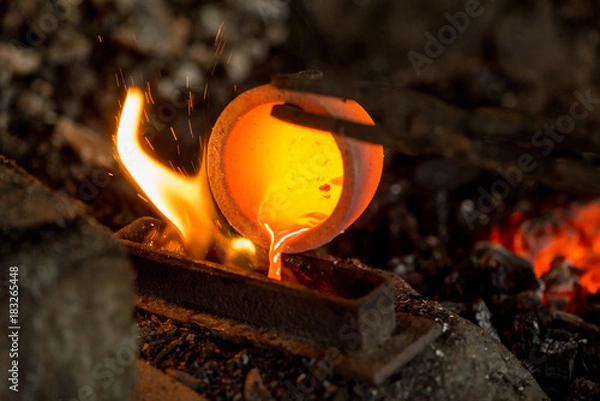 Obraz Working With hot Silver