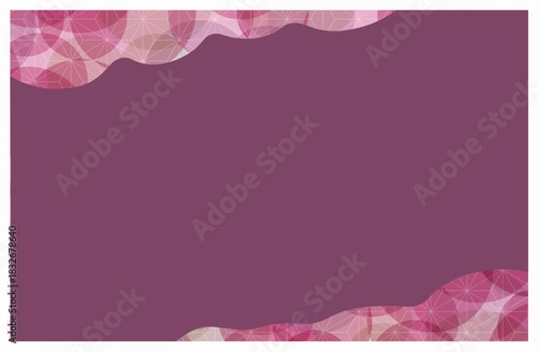 Obraz 麻の葉模様のフレーム