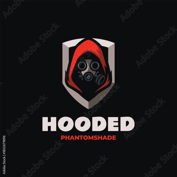 Obraz Mascot Phantom Shade Logo Design