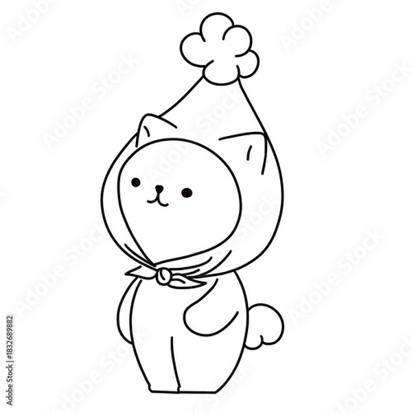 Obraz Christmas cartoons