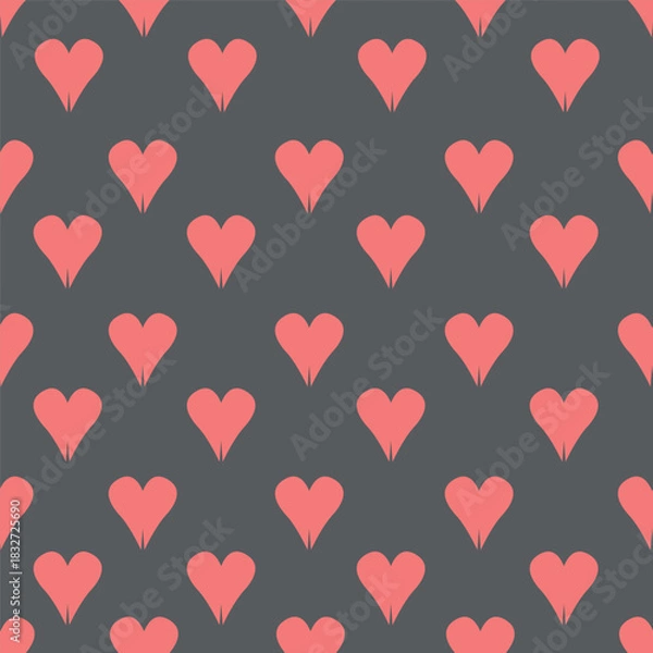 Obraz seamless pattern with hearts
