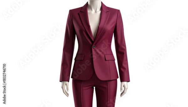 Obraz Luxury Business Blazer Displayed on Invisible Torso, Photorealistic
