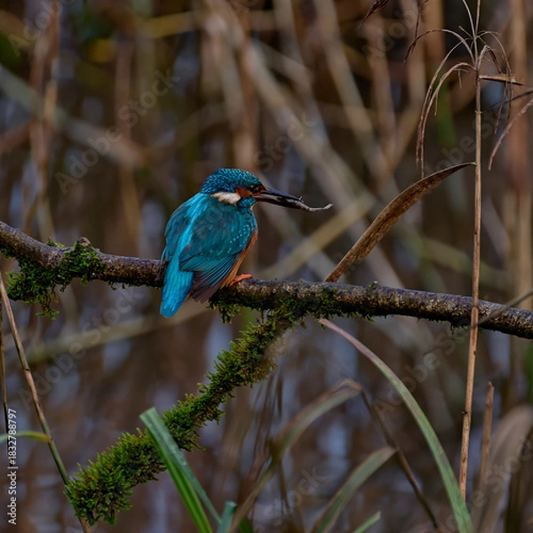 Obraz Kingfisher with fish 1