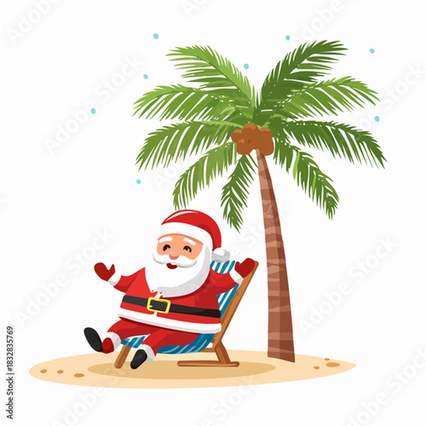 Fototapeta Weihnachtsmann