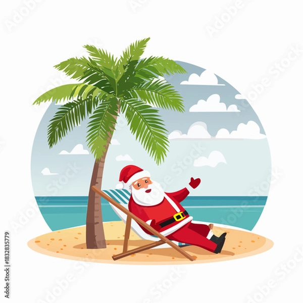 Fototapeta Weihnachtsmann