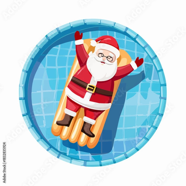 Fototapeta Weihnachtsmann