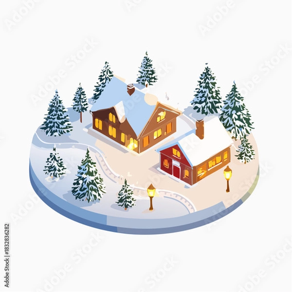 Fototapeta Im Winter