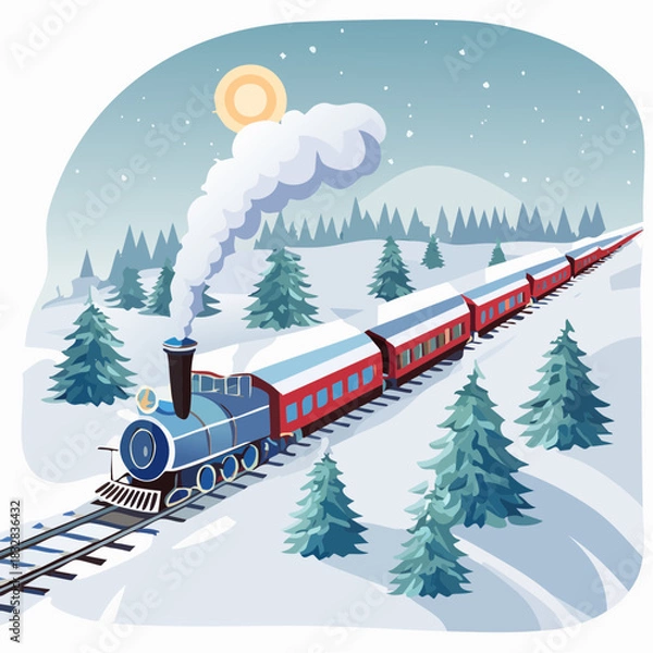 Fototapeta Im Winter