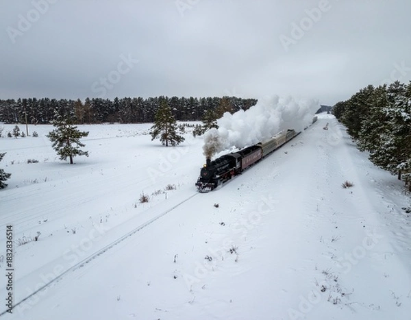 Fototapeta Im Winter