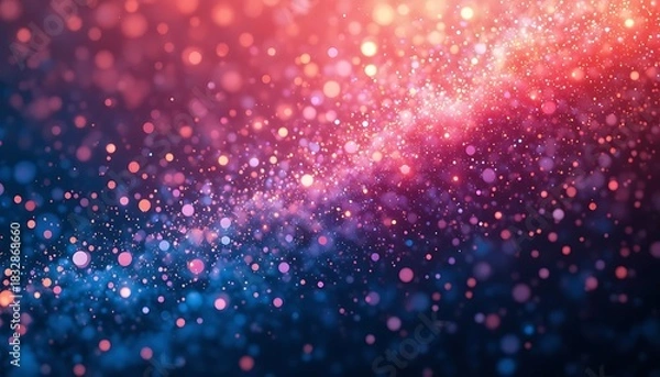 Obraz Abstract bokeh lights create a dreamy effect