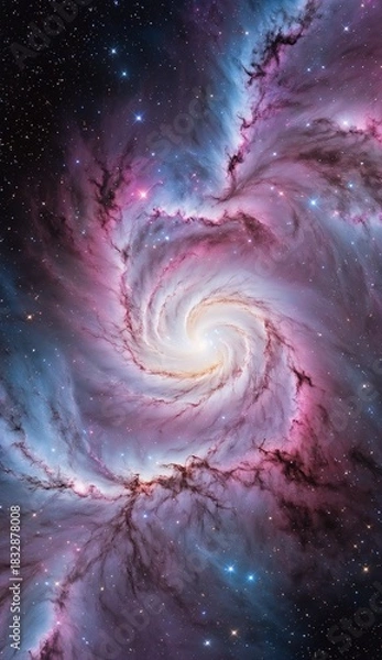 Fototapeta Ai image deep space nebula