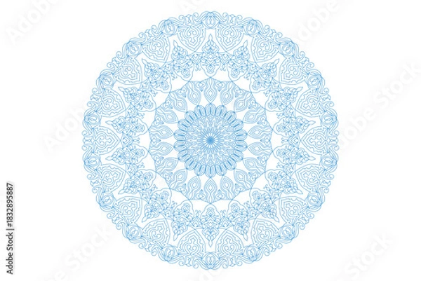 Obraz Mandala Design with Beautiful Work