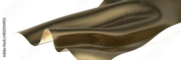 Obraz gold cloth background texture. 3D illustration.