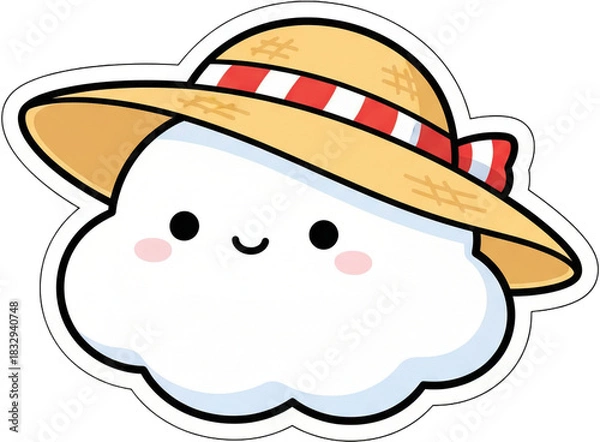 Obraz 구름 스티커 