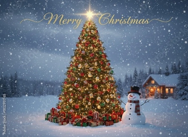 Obraz Merry Christmas