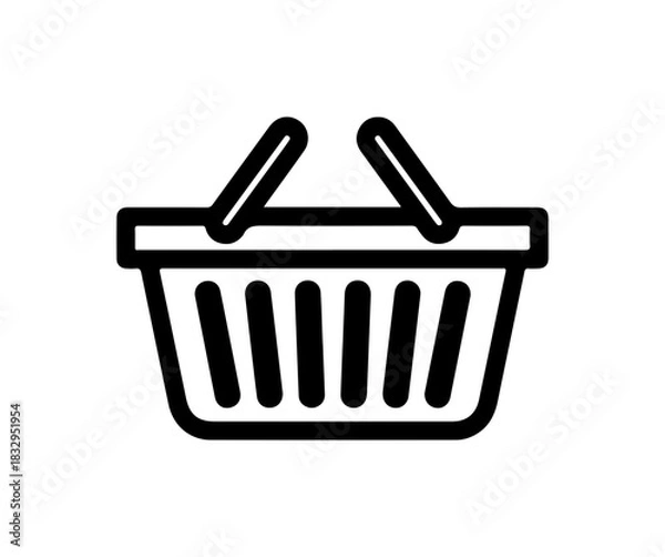 Obraz Shopping Basket Icon