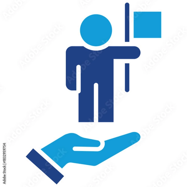Fototapeta Lead Nurturing Icon