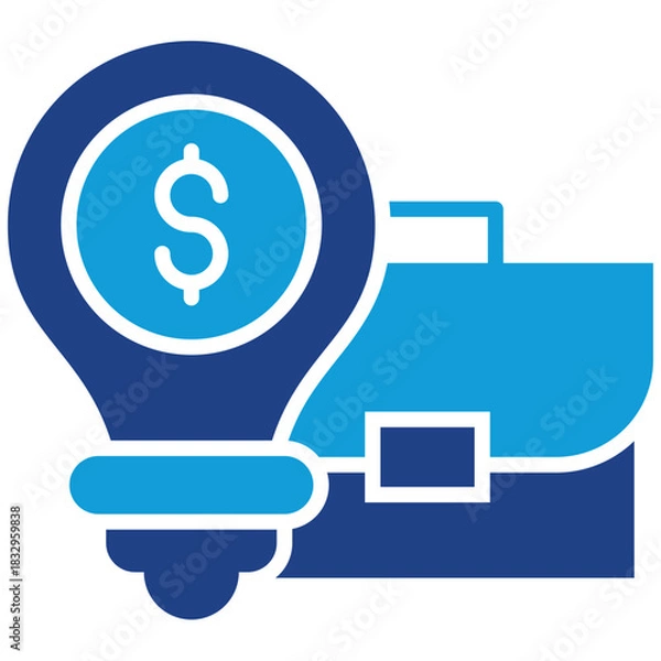 Fototapeta Business Idea Icon