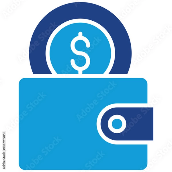 Fototapeta Wallet Icon