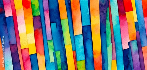 Obraz Bright abstract colorful pattern