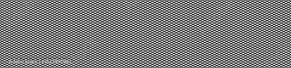 Obraz Wide simple black and white grill mesh pattern vector illustration