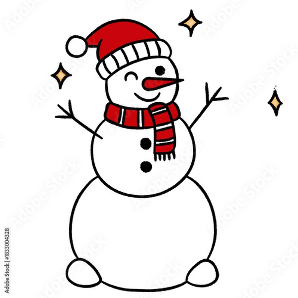 Obraz Christmas theme