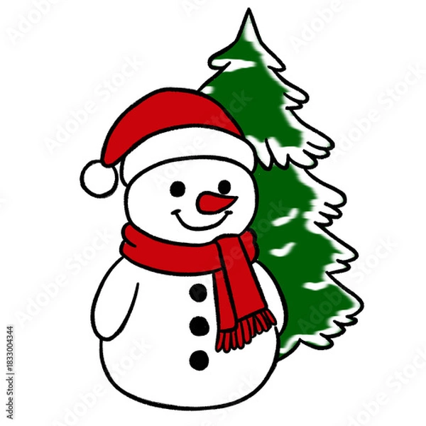 Obraz Christmas theme