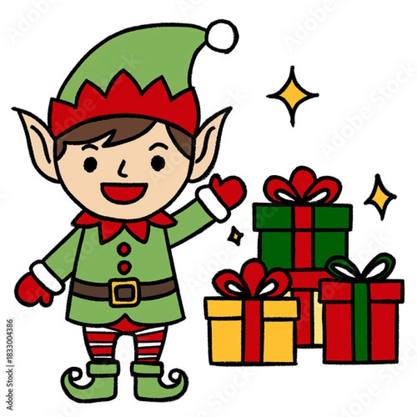 Obraz Christmas theme