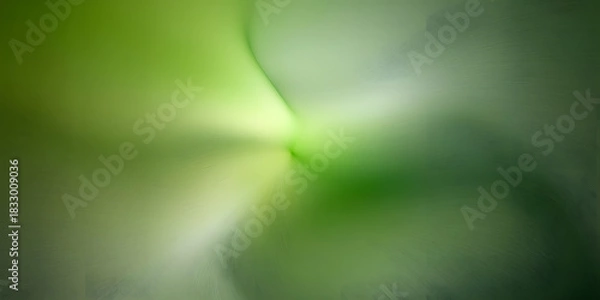 Fototapeta Abstract green gradient with soft light and subtle texture