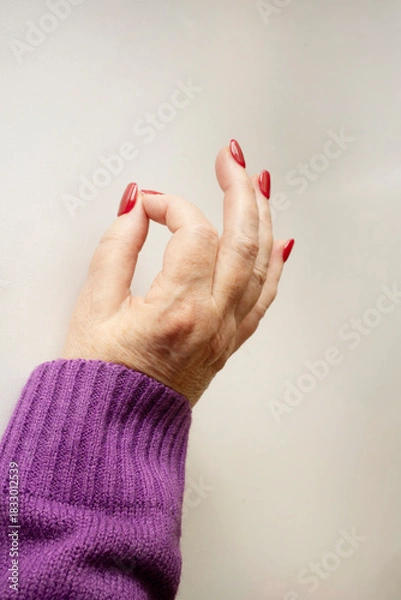 Obraz Gestik - positive Beurteilung