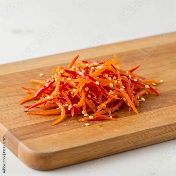 Obraz 고추 채소 요리