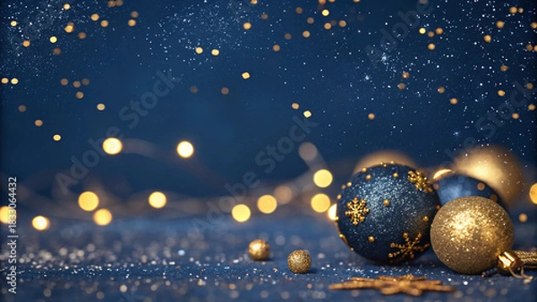 Fototapeta new year background with stars