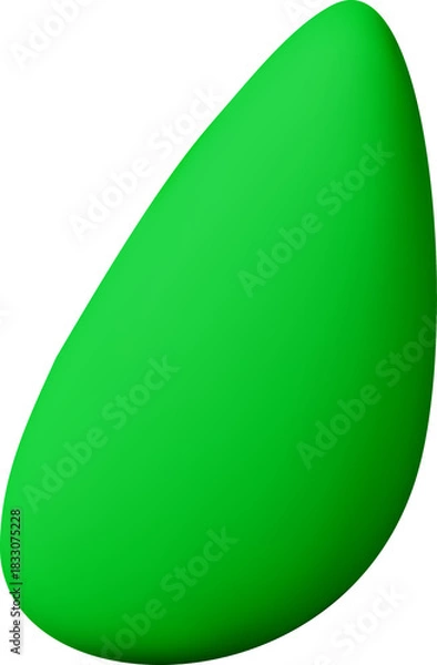 Fototapeta 3D smooth shining confetti ribbon