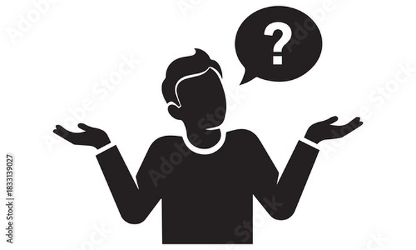 Obraz Premium User Icon Set: Profile Avatars, Business People, ID Cards, and Question Mark Graphics