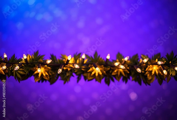 Obraz christmas tree and stars