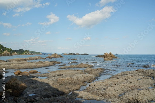 Obraz 海岸と海と空