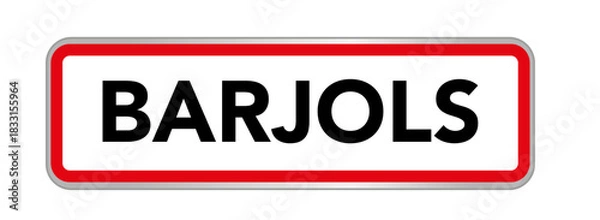 Obraz panneau_barjols