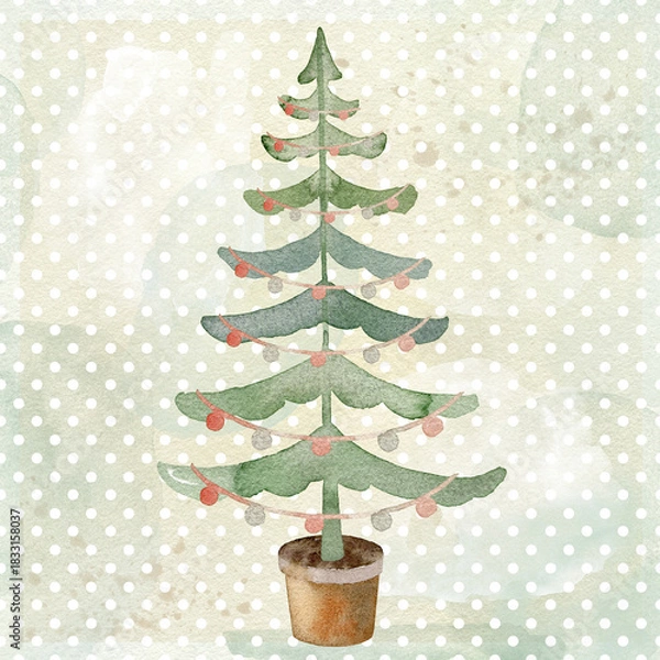 Obraz Christmas tree.